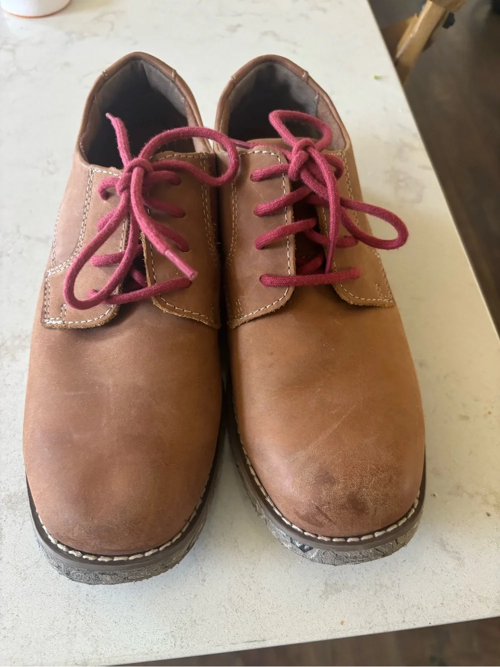 Florsheim Brown kearney jr Oxford size 4